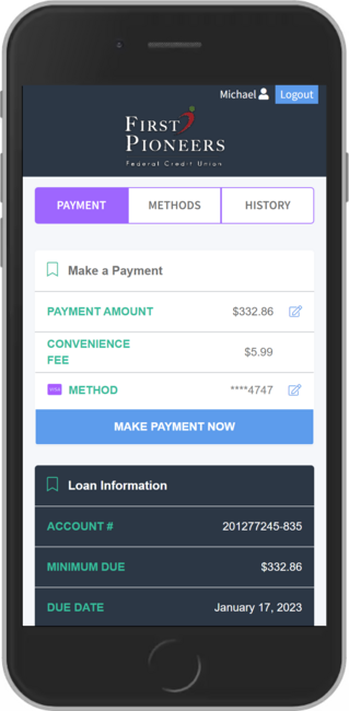 Message Pay — First Pioneers FCU